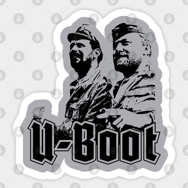 U-Boot commander Sticker by bumblethebee